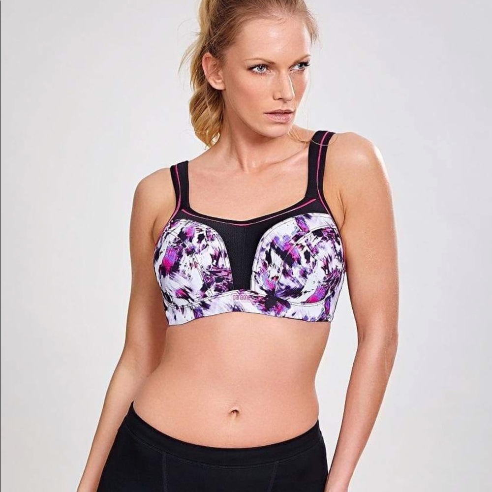 Panache painterly high impact sports bra